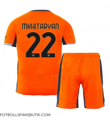 Inter Milan Henrikh Mkhitaryan #22 Replika Tredje Tröja Barn 2023-24 Kortärmad (+ Korta byxor)